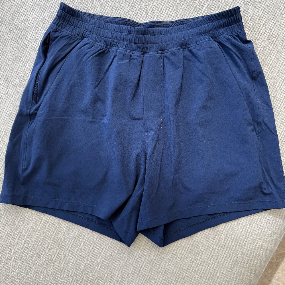 Pace Breaker Short 5" w. Liner. Size: M - Blue